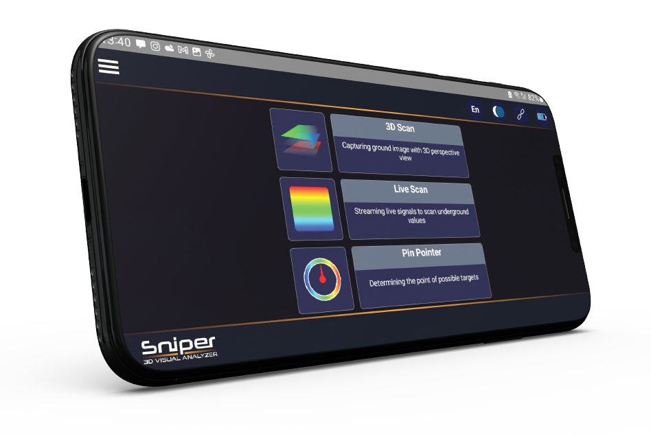 Sniper scanners mobile app